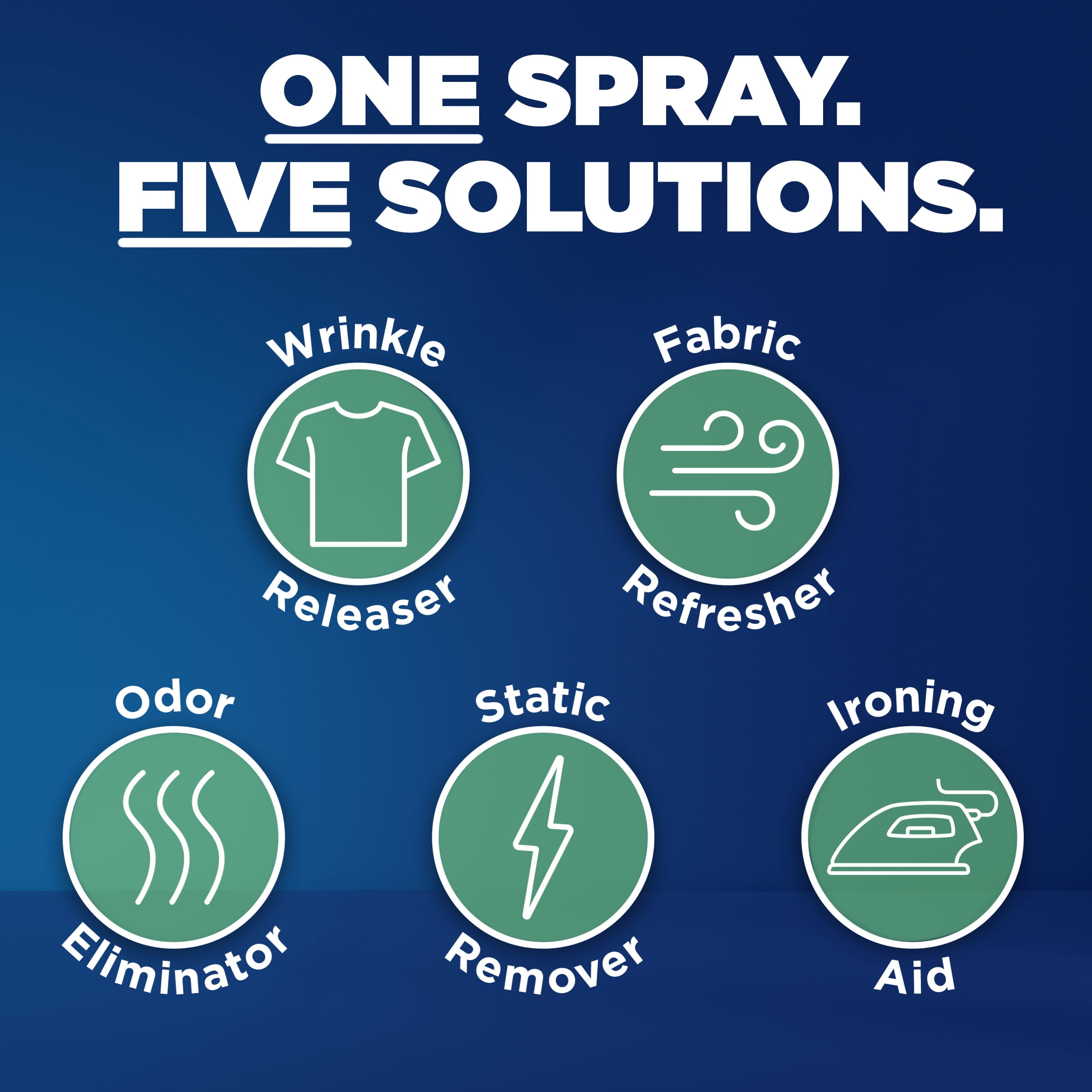 Downy Wrinkle Releaser, Crisp Linen Scent, Fabric Refresher Spray, 33.8 fl oz