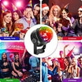 thumbnail image 5 of paquetes de luces de fiesta, luces estroboscópicas para fiestas, luces de bola de discoteca activadas por sonido con control remoto, luces de DJ de discoteca que cambian de 7 colores RGB para fiestas, 5 of 5