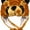 Brown Bear, variant on Plush Soft Animal Beanie Hat Unicorn Silver Horn