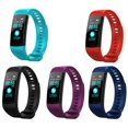 thumbnail image 2 of Y5 Pulsera inteligente 0.96 "Pantalla TFT Monitor de frecuencia cardíaca Pulsera Presión arterial Prueba de oxígeno en sangre Banda de fitness impermeable Inevent DZ3120-01B, 2 of 7