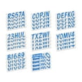 thumbnail image 4 of STIFFIE Whipline Blue / Metallic Silver 3" Alpha-Numeric Identification Custom Kit Registration Numbers & Letters Marine Stickers Decals for Boats & Personal Watercraft PWC, 4 of 8