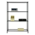 thumbnail image 4 of Excel NSF Multi-Purpose Heavy Duty 4-Tier NSF Wire Shelving Rack, 36 x 18 x 72-Inch, Black, 4 of 7
