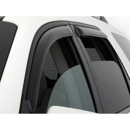 Auto Ventshade [AVS] In-Channel Ventvisor / Window Deflectors | Fits 2022-2024 Jeep Grand Cherokee, 4 pcs. | Smoke-194334