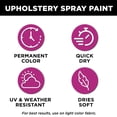 thumbnail image 4 of Tulip ColorShot Outdoor Upholstery Spray, Onyx - UV-Resistant Fabric Paint for Outdoor Furniture, 4 of 9