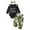 Green, variant on Infant Baby Girl Clothes Letter Long Sleeve Ruffle Romper Camouflage Pants Set 3Pcs Green 0-3 Months