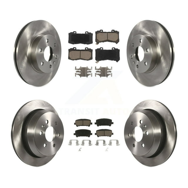 CMX Front Rear Disc Brake Rotors and Ceramic Pads Kit for Car 2015-2020 Chevrolet Colorado GMC Canyon K8C-101340