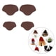 thumbnail image 4 of 3x para Talón Almohadilla para Talón Reparación de Talón para Hombres Mujeres Tacón Negro, 4 of 9