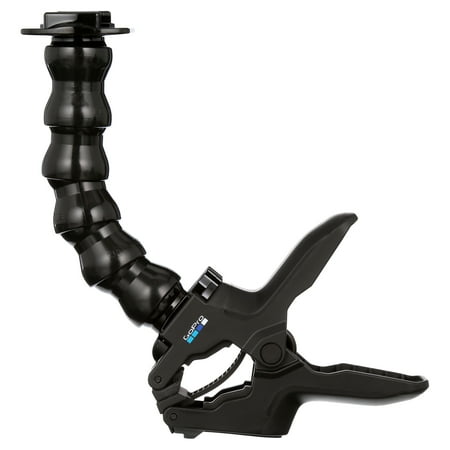 GoPro Jaws Adjustable Clamp Mount, Flex Clamp and Neck, for GoPro HERO3+ Black, Multicolor, 1