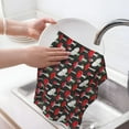 thumbnail image 6 of Sikiie Red Mushrooms Waffle Weave Kitchen Dish Cloth,Super Absorbent Kitchen Dish Towels 16*26 Inches for Dish Rags Washing Dishes, Drying Dishes, 6 of 7