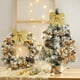 thumbnail image 4 of Lazo de Algodón Perlado Dorado Navideño | Amarillo | 20X17Cm Adorno para Árbol de Navidad Diy Colgante Caja de Regalo Accesorio, 4 of 6