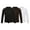 Black Coffee White, variant on 3 Pack Kids Thermal Undershirt Fleece Lined Solid Color Mock Neck Winter Warm Basic Layer Top Black 100