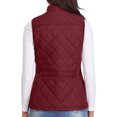 thumbnail image 4 of Veste Sans Manches Décontractée pour Femmes avec Poches Zippées, Rembourrée et Légère, 4 of 5