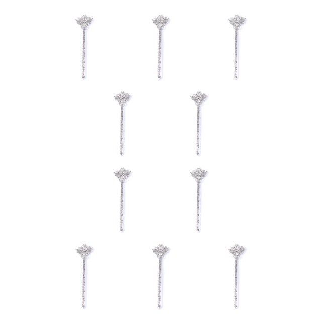 Qarigey Marcador de página con colgante, manualidades DIY, pinzas para libros, herramientas de peinado femenino, palitos para el cabello para Type1 NO1