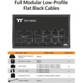 thumbnail image 4 of Thermaltake Toughpower GF1 ARGB 80Plus Gold Full Modular Power Supply - 850W, 4 of 9