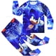 thumbnail image 1 of Sonics-Conjunto de pijamas de carreras para niños, ropa de dormir de Halloween Y Navidad, ropa de casa de dibujos animados para niños Y niñas, 2 a 10 años, 1 of 3