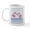 White, variant on CafePress - Pink Flamingos Mug - 11 oz Ceramic Mug - Novelty Coffee Tea Cup