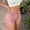 Pink, variant on JUSLIO Womens Shorts Denim Shorts Comfort Waist High Waist Casual Solid Color Multi-Pocket Jeans Shorts Army Green L