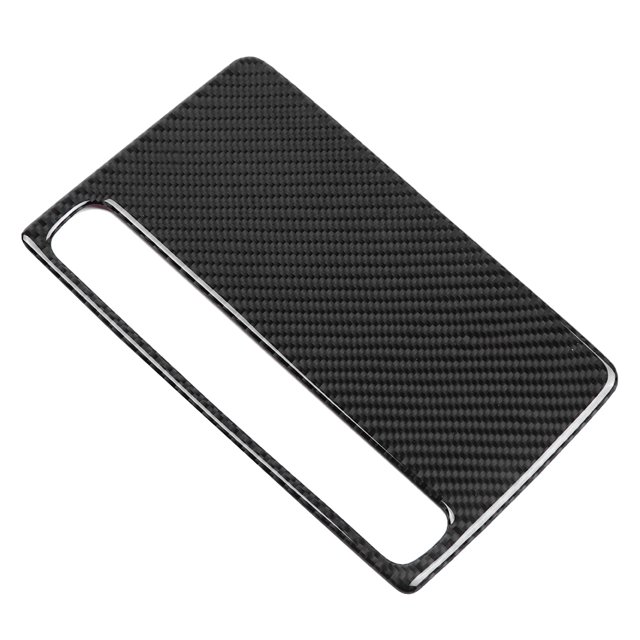 Cubierta de navegación de fibra de carbono, marco decorativo de navegación de fibra de carbono para automóvil, moldura de cubierta de marco de navegación diseñada por expertos