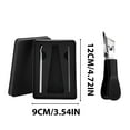 thumbnail image 6 of Under $5 Boovnll Toenail Clippers, 3Pcs Kit Heavy Duty Wide Opening Slanted Toe Nail Clippers for Men Women Fingernail & Toenail Ingrown Nails Home Bedroom, Nail Clippers, 6 of 7