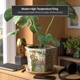 thumbnail image 3 of New Era 9" x 10" x 75" Round Multicolor Porcelain Satsuma Plant Pot with Drainage Hole, 3 of 7