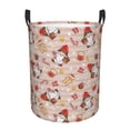 thumbnail image 1 of Fotbe Christmas Gnomes Santa Claus Cesto de Ropa con Asas, Cesto Impermeable de Gran Capacidad, Bolsa de Lavado para Dormitorio, Cesto de Ropa con Ruedas y Asas-Medium, 1 of 6