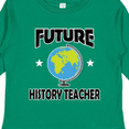 thumbnail image 4 of Inktastic Future History Teacher Boys or Girls Long Sleeve Toddler T-Shirt, 4 of 5
