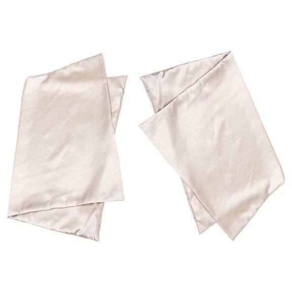 Nicehomfit 1 Pair of Bedroom Pillow Covers Polyester Soft for Home Use