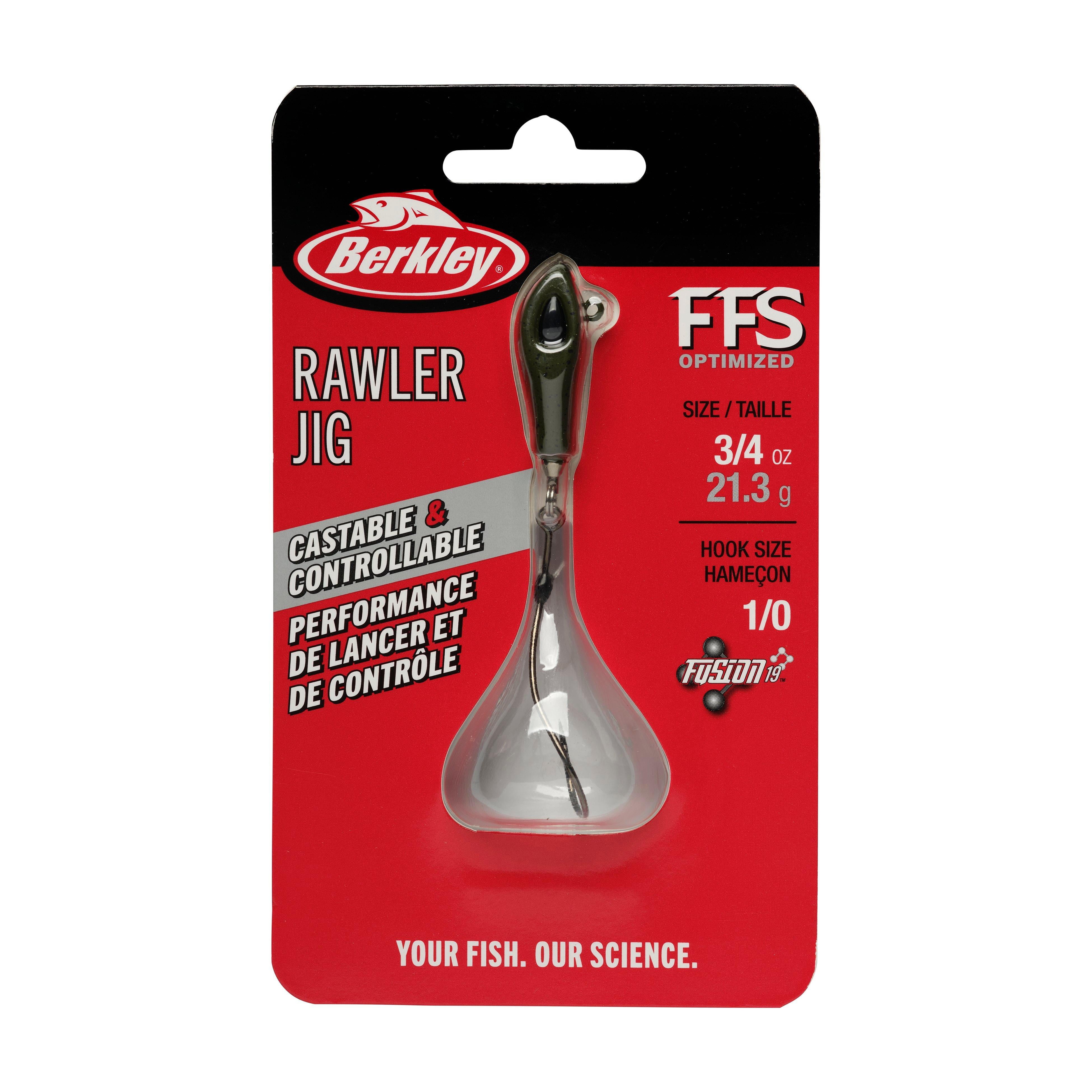 Berkley Rawler Jig, 1/0, Packer Pumpkin