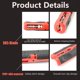 thumbnail image 4 of 1 Piezas Pelacables Pelacables Portátil Multifunción, Cable de Red, Cable, Cable Coaxial, Cortador de Cables, 10-20AWG, Rojo, 4 of 5