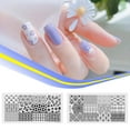 thumbnail image 1 of Nail art Stamping Plate Steel Nail Seal Manicure Printer Tool Stamping Nail Stamp Patterns, 1 of 1