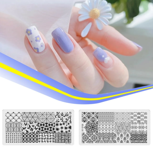 Nail art Stamping Plate Steel Nail Seal Manicure Printer Tool Stamping Nail Stamp Patterns