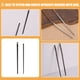 thumbnail image 4 of HAMPPLIES 2Ud Agujas De Acero Para Coser Cuero Herramientas Versátiles Para Artesanía En Cuero En Casa, 4 of 8