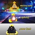 thumbnail image 3 of Triangle warning emergency light LED multi-functional rechargeable strong light triangle warning emergency light solar /, 3 of 8