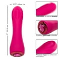 thumbnail image 2 of CalExotics Gem Vibe Collection Bliss G-Spot Vibtator, Pink, 2 of 9