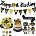 thumbnail image 2 of Feliz 30.º 40.º 50.º 60.º cumpleaños Banner Banderas Fiesta, 2 of 4