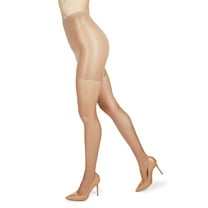 MeMoi Light Support Satin Matte Bodyshaper Pantyhose - Womens - Female (Q1, Honey)