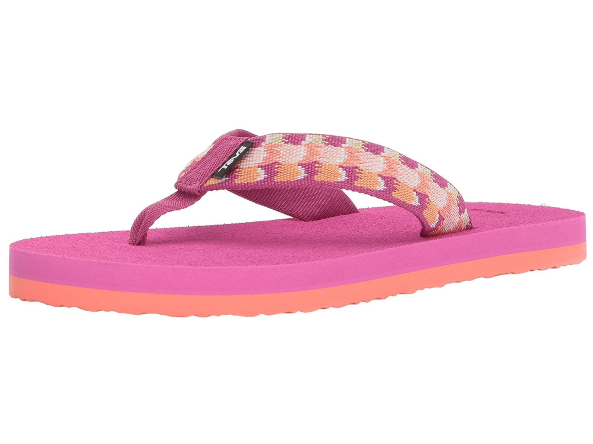purple teva flip flops