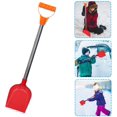 thumbnail image 4 of Childrens Sand Beach Shovel in Summer, Kids Snow Shovel in Winter, Plastic Shovel With Stainless Steel Handle, Durable Outdoor Beach Spade, Snow & Sand Scoop Shovels for Boys and Girls (Red 1PC), 4 of 8