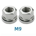 thumbnail image 2 of 2PC Bikes Crew Nut Bicycle Screw M9 M10 3/8 Screw Nut for Bike Hub, 2 of 8