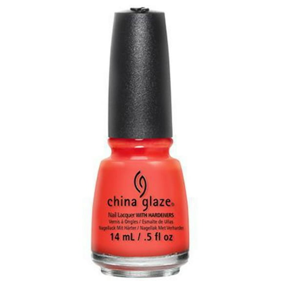 China Glaze Lacquer Orange Knockout 0.5 oz #70641