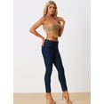 thumbnail image 4 of Unique Bargains Women's Retro Floral Print Cami Lace Sleeveless Crop Top S Brown, 4 of 6