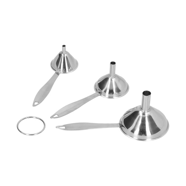 Mini Embudo, Fácil De Limpiar 3 Uds. Embudo De Acero Inoxidable 201 Para Enlatar Salsa De Soja Para Cocinar Especias Líquidos ANGGREK Otros
