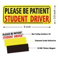 thumbnail image 3 of Imán para coche JUSTTOP, advertencia de seguridad para estudiantes y conductores, 3 unidades, 3 of 8