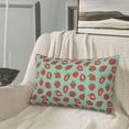 thumbnail image 5 of Pofeuu Hand Drawn Strawberry Print Polyester Microfiber Plush Pillowcases, Super Soft and Cozy Pillow Case Covers with Envelop Closure（Pillow core not included）-20"x30", 5 of 6