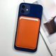 thumbnail image 3 of apple Porte-cartes En Cuir Avec Magsafe Pour Iphone - Orange, 3 of 4