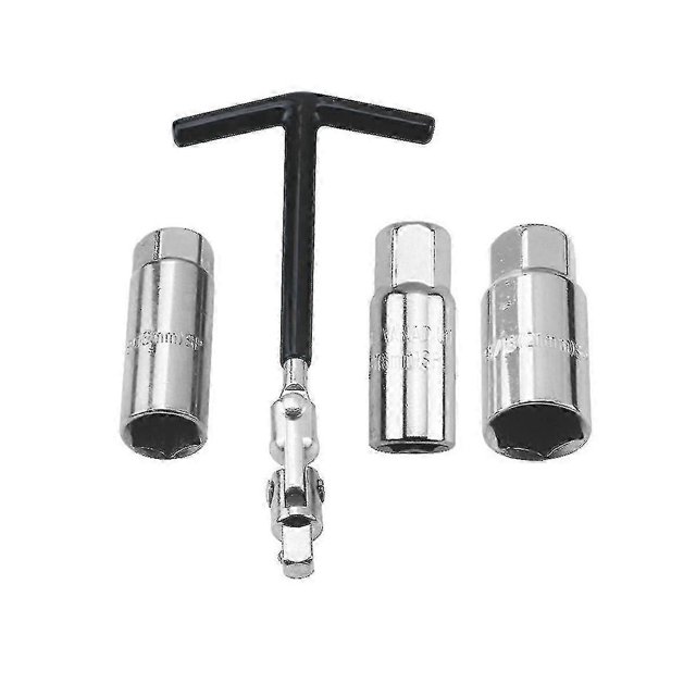 Car Motorcycle Repairing Tool Kit Spark Plug Removal Tool Socket Wrench 16mm /18mm/21mmt-handle Wrench
