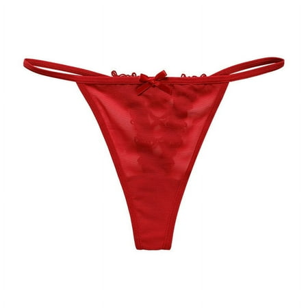 Sngxgn Stretch Cotton Brief Panty Pack  Underwear for Women(Red M)