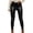 Black, variant on Aoochasliy Womens Pants Fall Fashion Autumn Casual Solid Trousers High WaistLeggings Pants