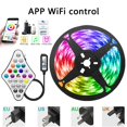 thumbnail image 1 of Tiras de luces Led Bluetooth 5050 RGBWW cinta Flexible WIFI impermeable 2835 cinta Led 5M 10M 15M 20M con adaptador para habitación Tan Jianjun  unisex, 1 of 2