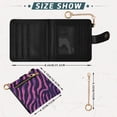 thumbnail image 3 of Small Wallet For Women Bifold Leather Pocket Coin Credit Card Holder With RFID Blocking Zebra, 3 of 6